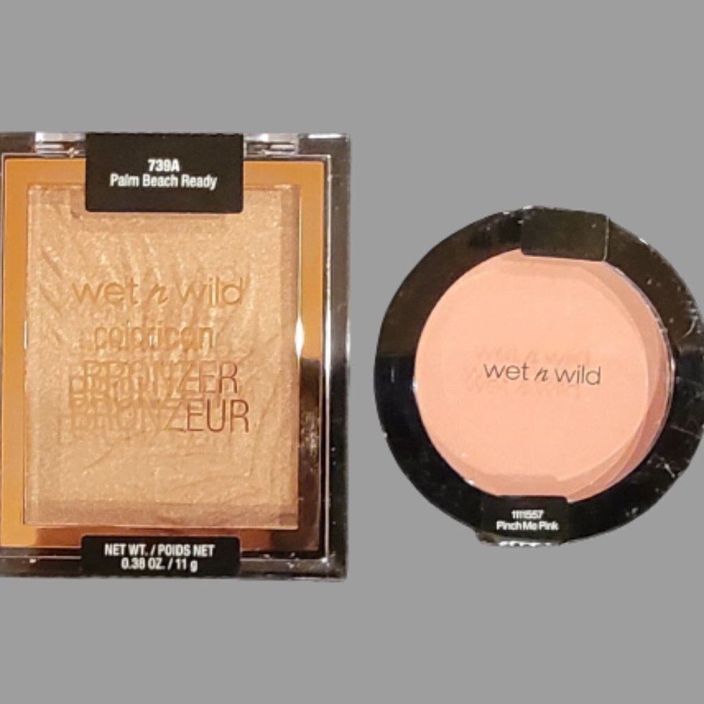 Wet n Wild‎ Full Sized Bronzer and Blush   NWT